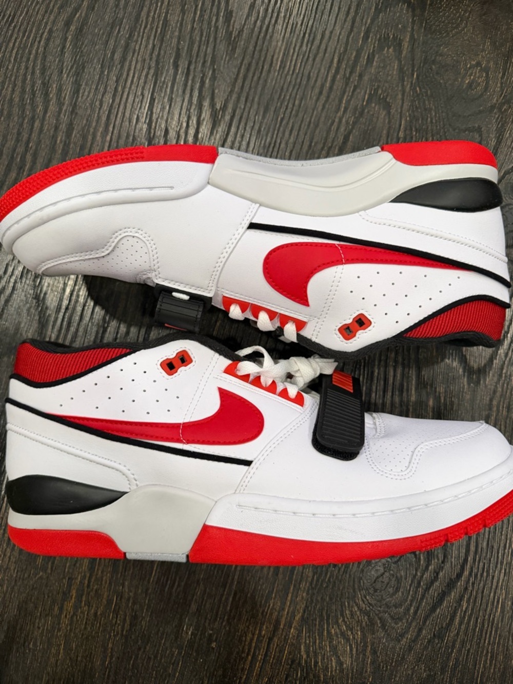 Nike x Billie Eilish Air Alpha Force SP Fire Red Basketball Shoes men’s size 12